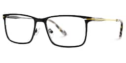 Roxana Rectangle Black Glasses3