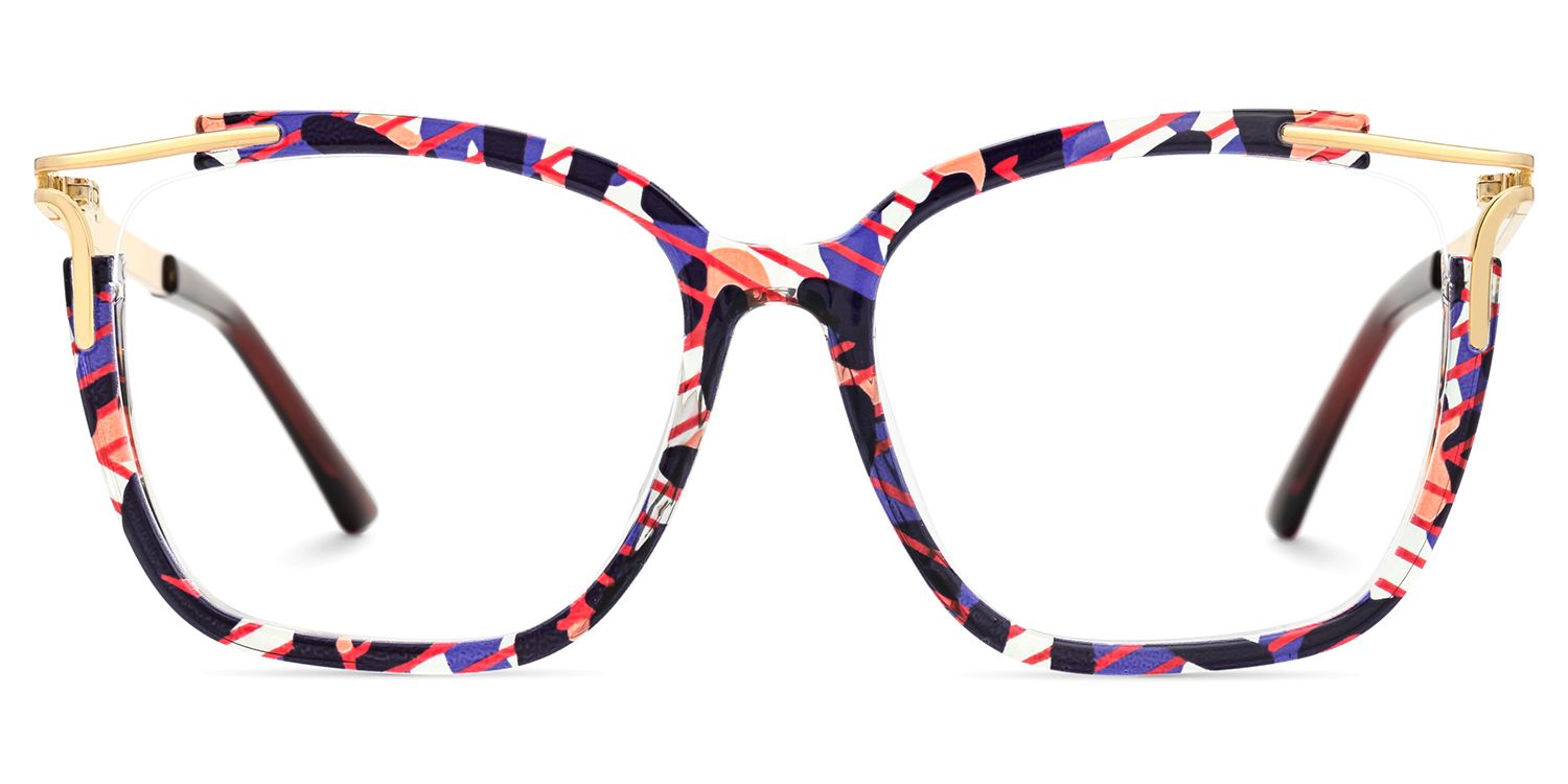 Spring hinges Sidibe Eyeglasses, Sidibe Graffiti Glasses -Zeelool0