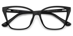 Sienna Butterfly Black Glassess1