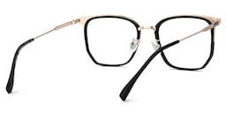 Roque Geometric Black Glasses3