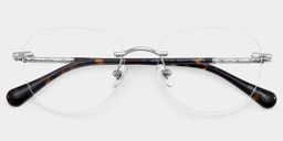 Jennifer Round Silver Glasses1