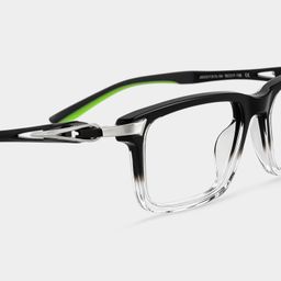 Orion Black Rectangle Glasses4
