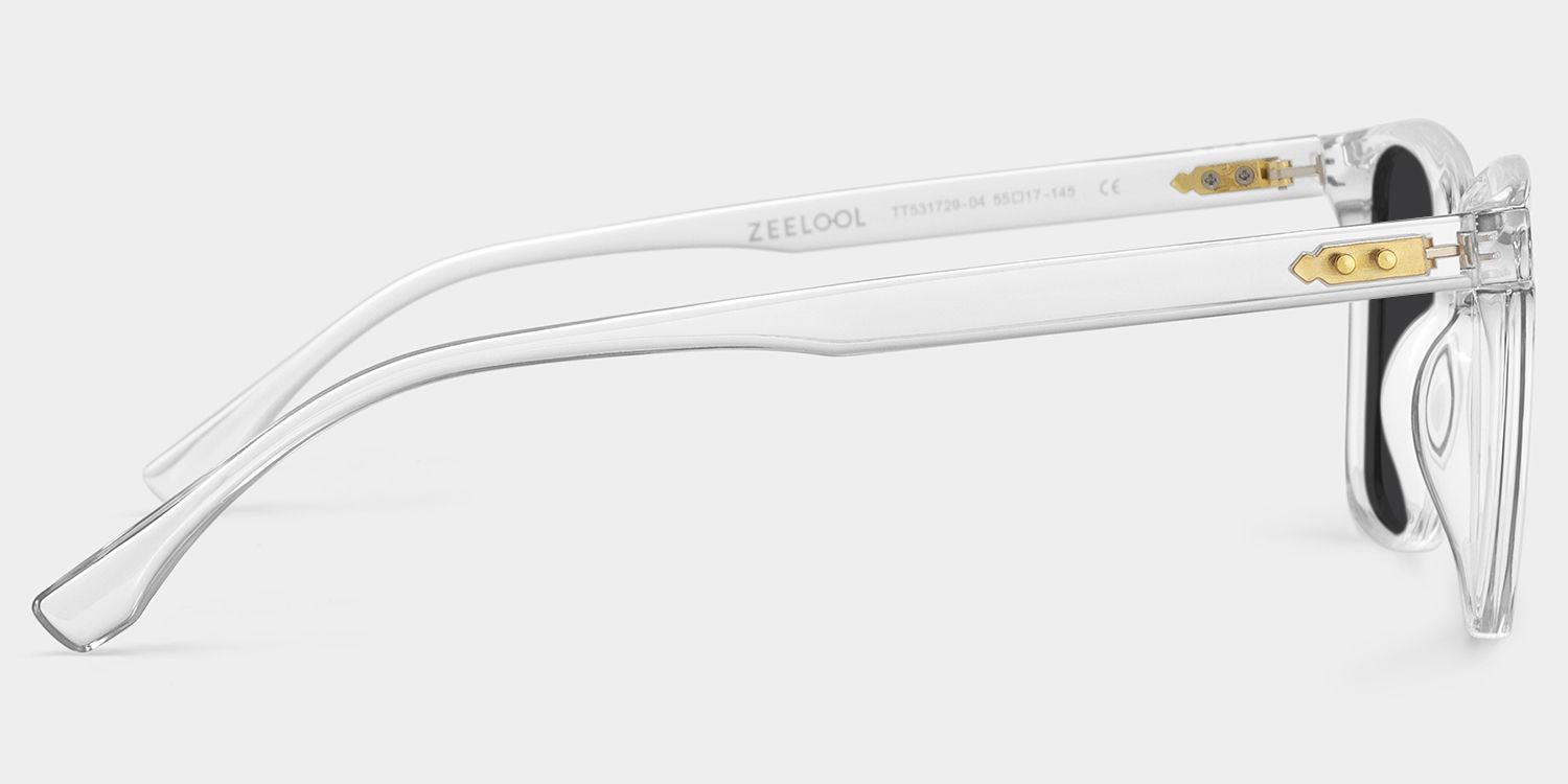Contreras Square Clear Sunglasses for Women & Men | ZEELOOL