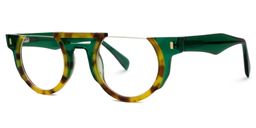 Mastin Round Tortoise Glasses2