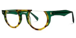 Mastin Round Tortoise Glasses2