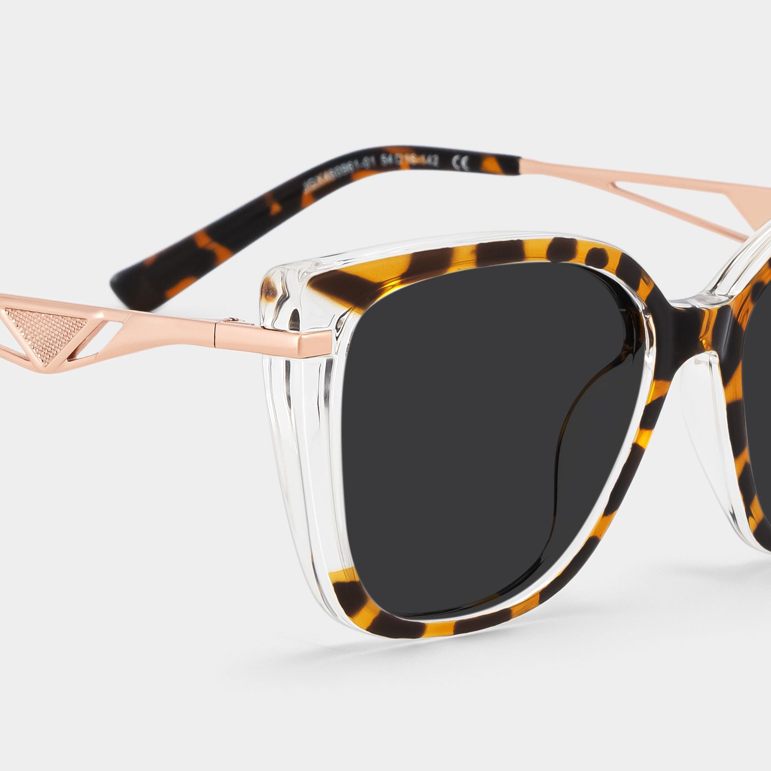 Margret Mixed Tortoise Frame Sunglasses | ZEELOOL4