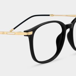 Greene Black Square Glasses5