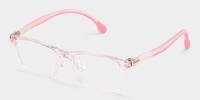 Sunny Rectangle Pink Glasses2