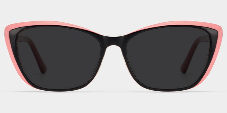 Fidelia Cat Eye Black Glasses