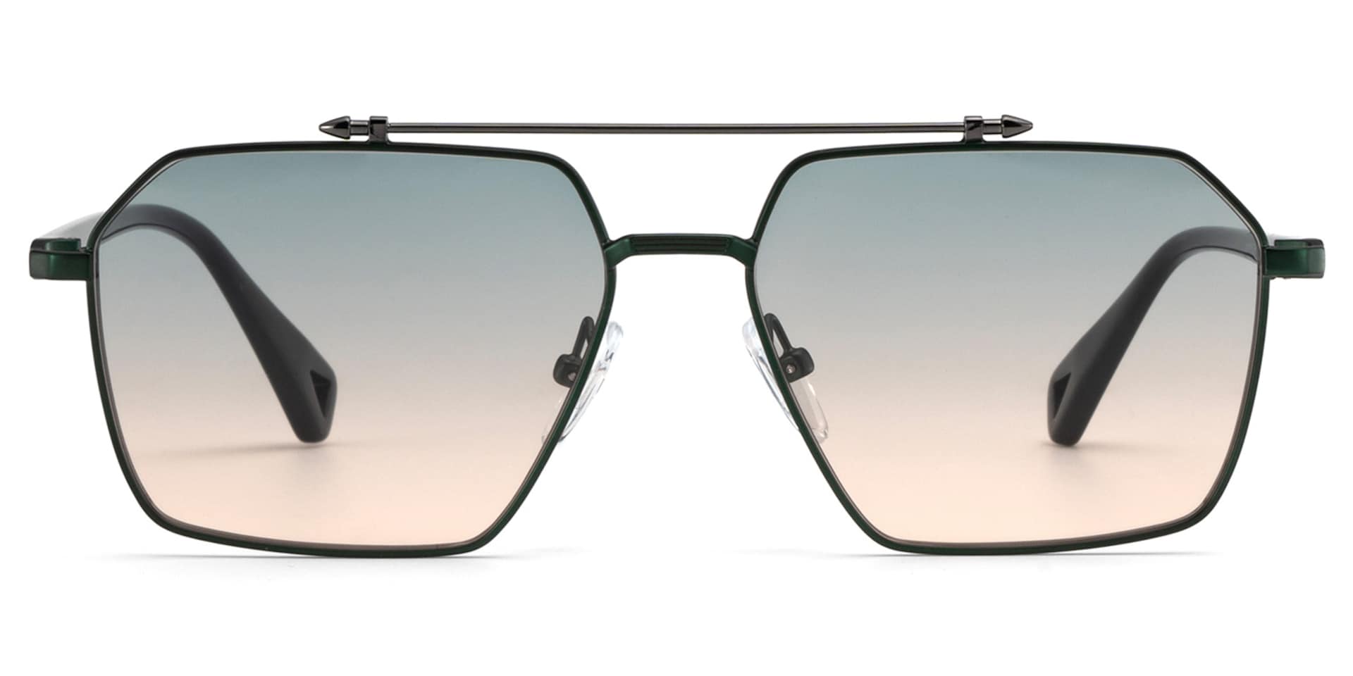Casablanca Green Aviator Sunglasses Online | Zeelool1