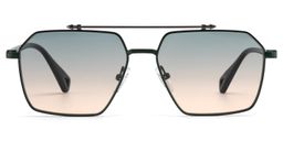 Casablanca Aviator Green Sunglasses1