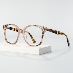 Siner Square Khaki Tortoise Glasses1