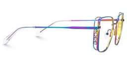 Jamison Iridescent Square Glasses2