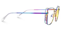 Jamison Square Iridescent Glasses2