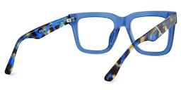 Redina Square Blue Glasses5