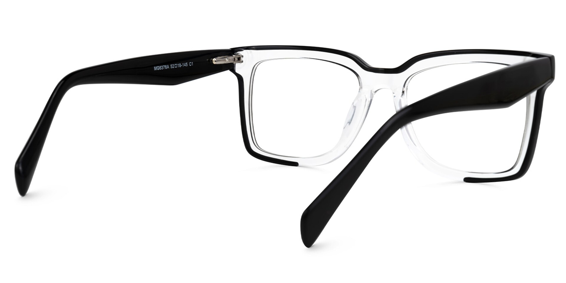 Rectangle Renetta Crystal Glasses deals -Zeelool Glasses3