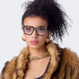 Gipson Leopard Cat eye Glasses7