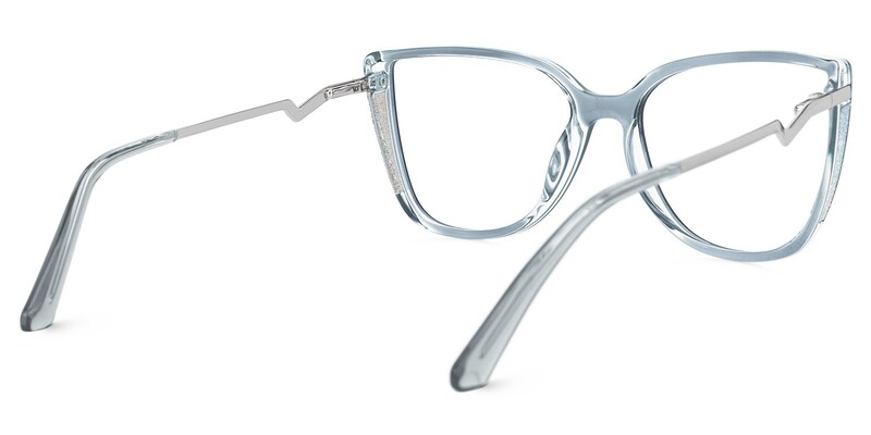 Spring hinges Celisa Eyeglasses, Celisa Blue Glasses -Zeelool3