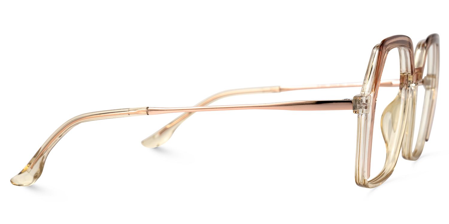 Waldron Geometric Beige Glasses2