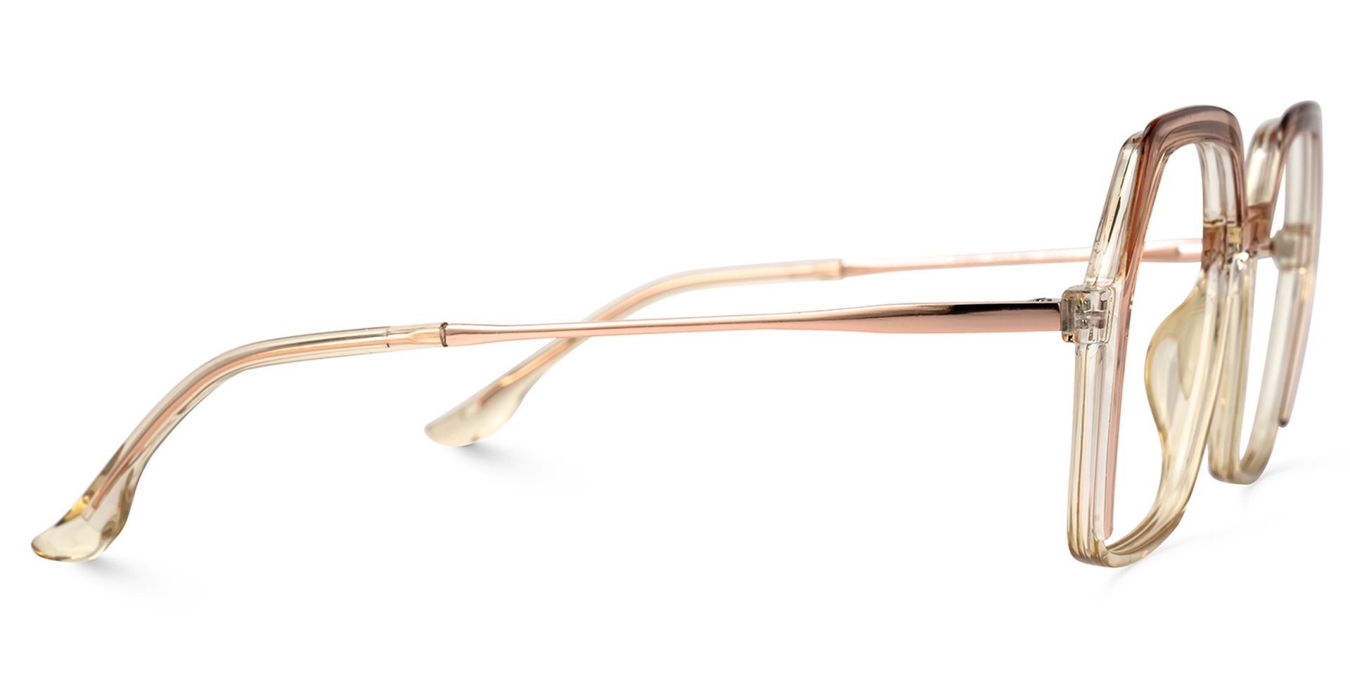 Waldron Geometric Beige Glasses2