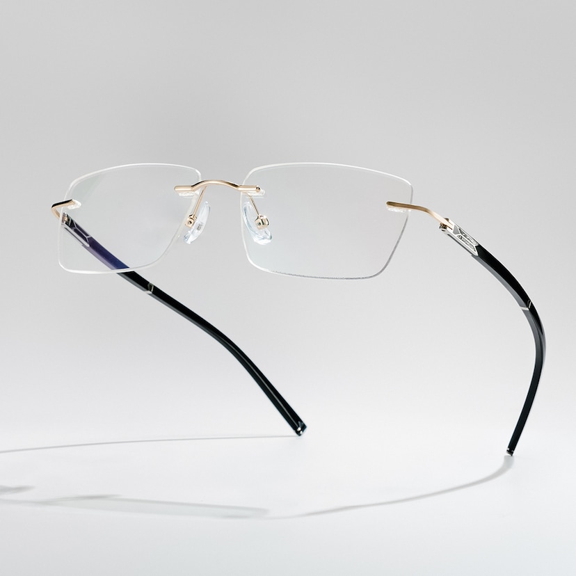 Adeline Rectangle Silver Glasses