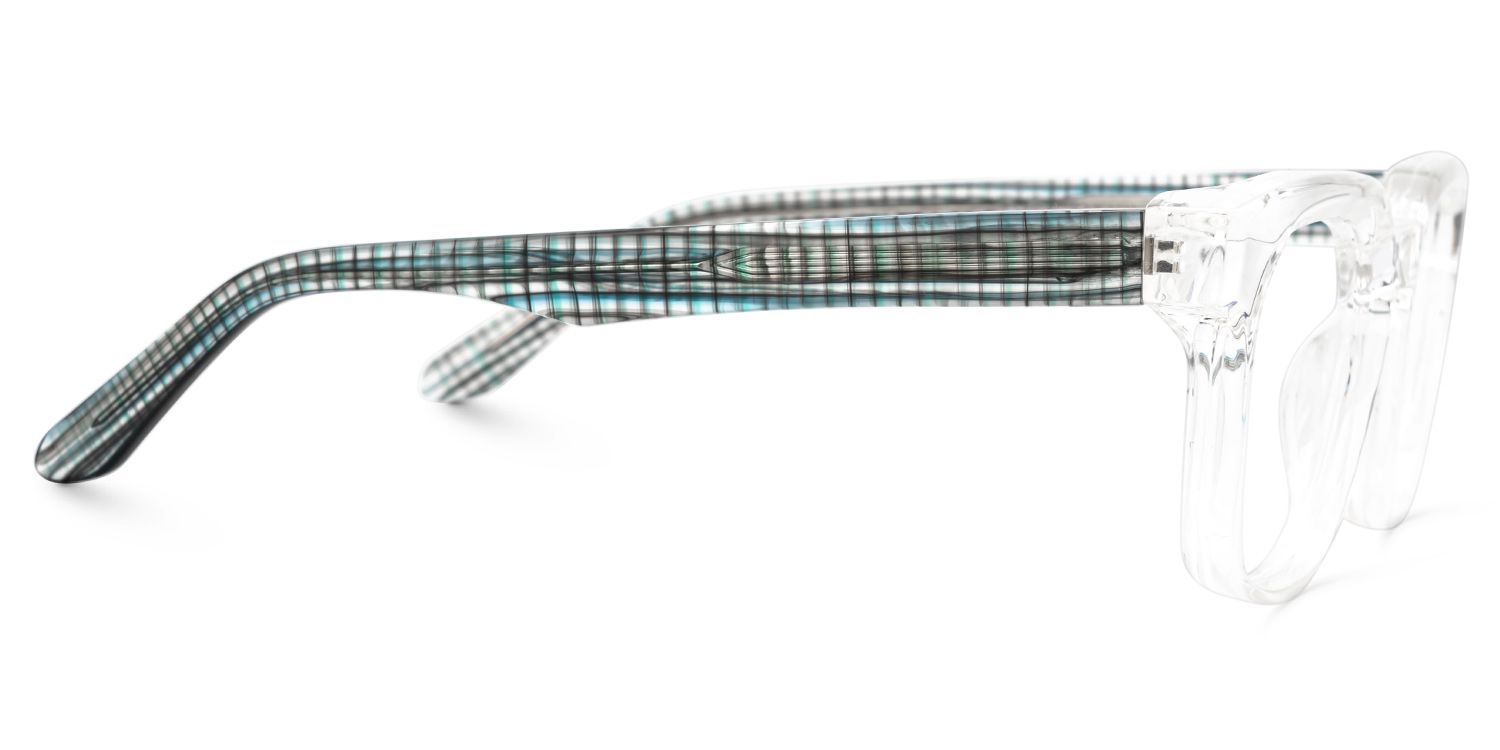 Crystal TR90 Square Eyeglasses- Blevins2