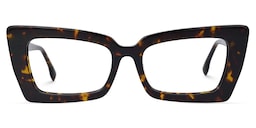 Newell Rectangle Tortoise Glasses0