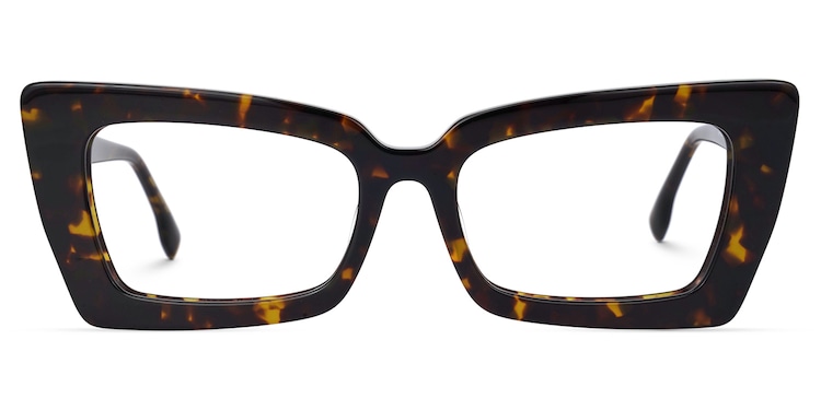 Newell Rectangle Tortoise Glasses