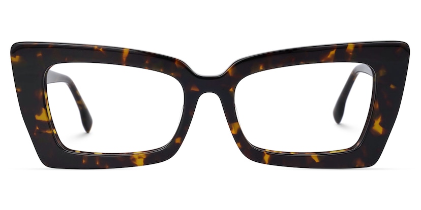 Newell Rectangle Tortoise Glasses
