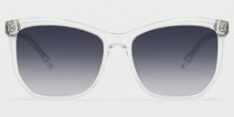 Libby Geometric Clear Glasses0