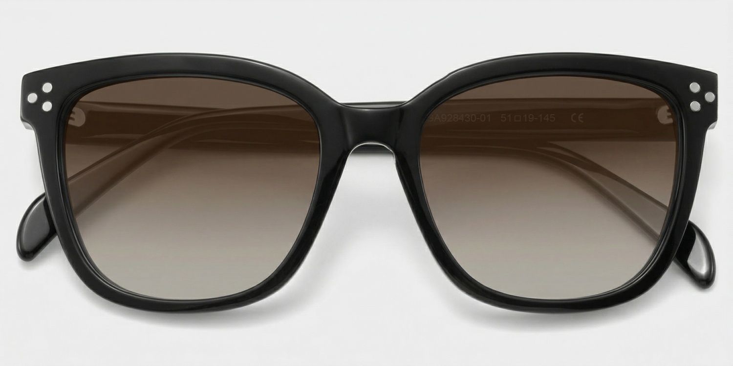 Scarlett Black Frame Glasses with Square Frame Online | ZEELOOL1