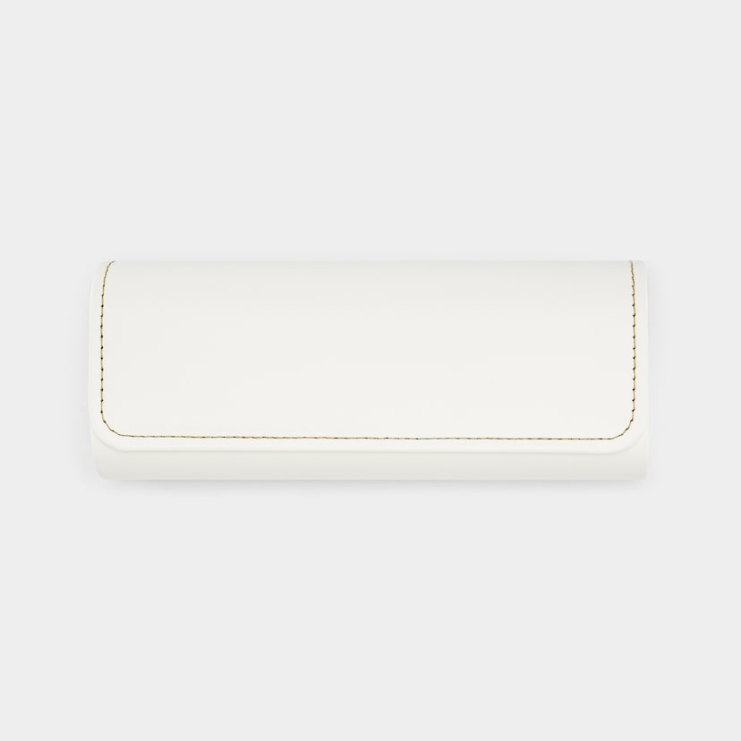 White Portable Glasses Storage Bag