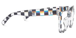 Malcolm Square Multicolor Geek Chic Glasses2