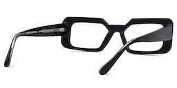 Tasew Rectangle Black Glasses3