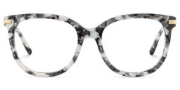 Mailyn Marble Round Glasses2