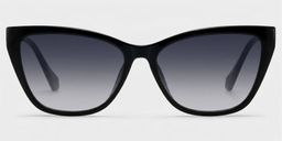 Celeste Black Cat-eye Glasses0
