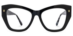 Rachelle Butterfly Black Glasses0