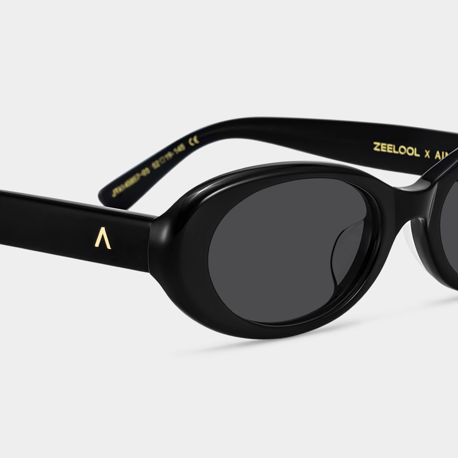 ZEELOOL x Aimee Song The 90s Black Oval Sunglasses5
