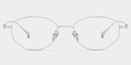 Everett Geometric Silver Glasses4