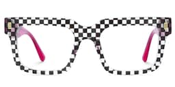 Thomason Rectangle Black Crystal Glasses1