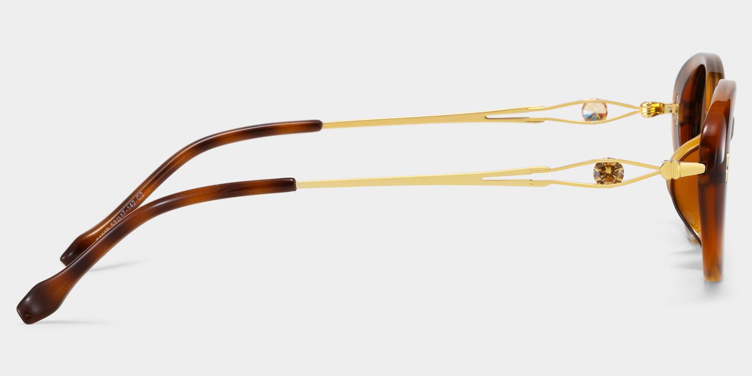 Blaire Tortoise Frame Glasses with Oval Frame Online | ZEELOOL3