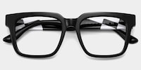 Harriet Square Black Glasses2
