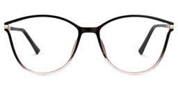 Keyshia Cateye Brown Glasses0