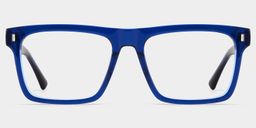 Henry Rectangle Blue Glasses3