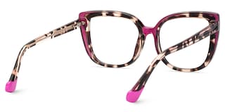 Fenn Cateye Pink Tortoise Glasses4