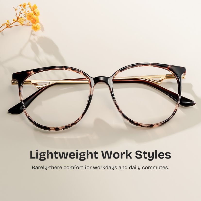 Chanty Round Tortoise Glasses