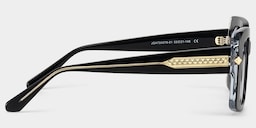 Neon Square Black Glasses6