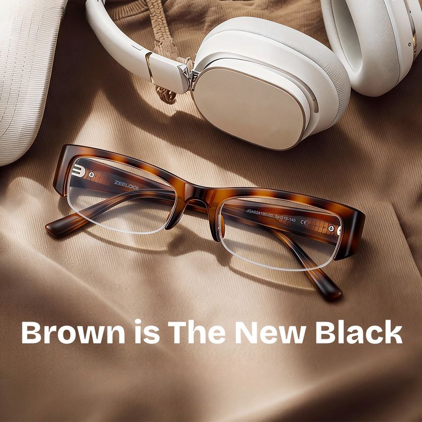 Trevor Tortoise Rectangle Glasses