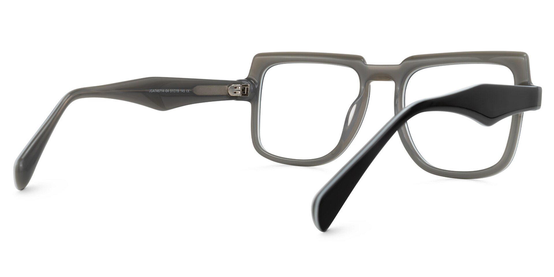 Square Corry Black Glasses deals -Zeelool Glasses3