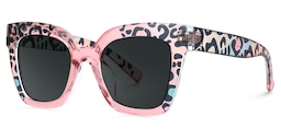 Malcolm Square PinkLeopard Glasses1